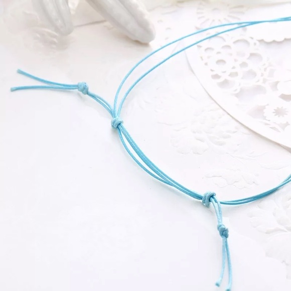 ⚜️[𝟯/$𝟭𝟴]⚜️Blue Tortoise Boho Anklet NEW - Picture 7 of 14